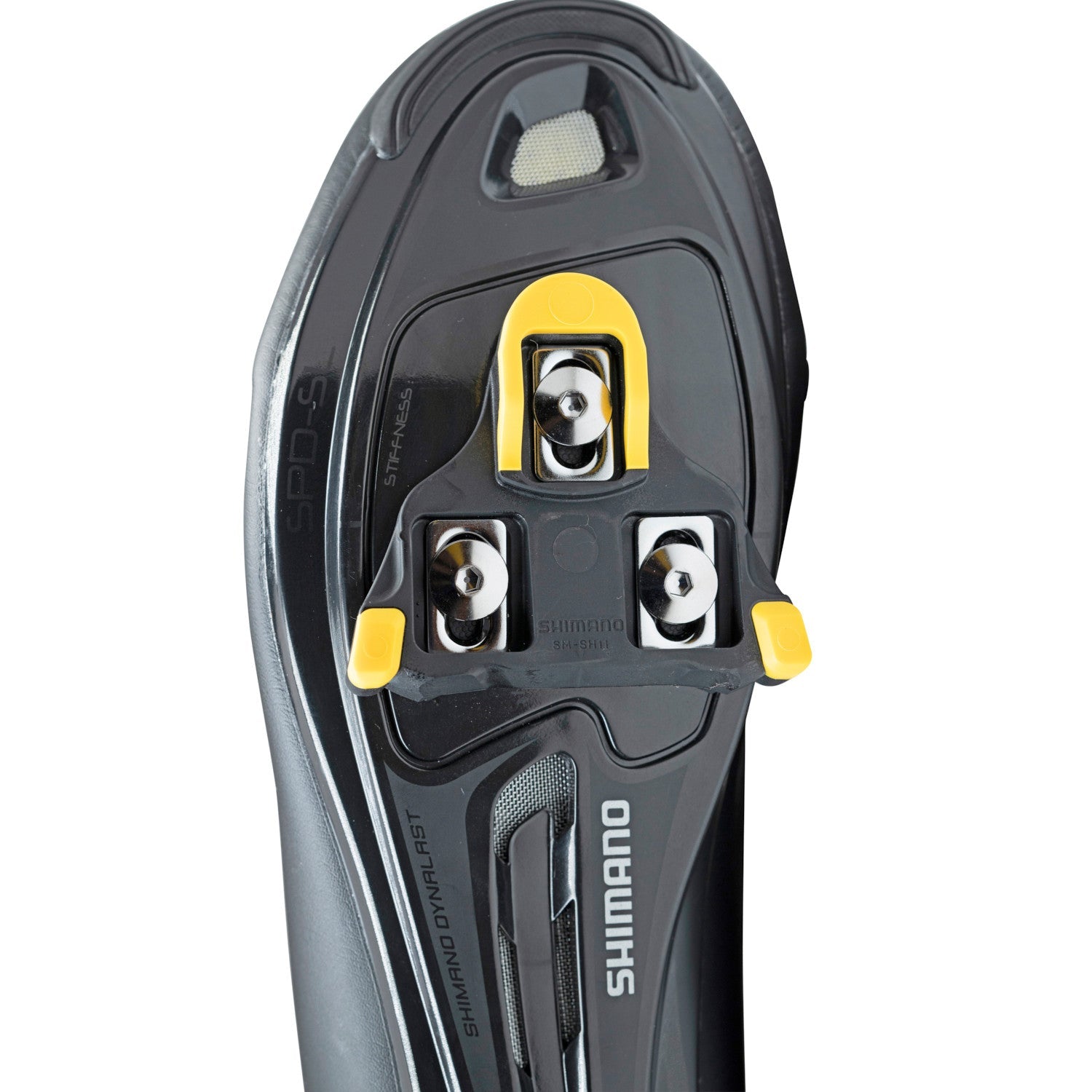 Shimano bicycle clipless pedal SM SH11 Yellow SPD-SL cleat