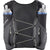 Salomon ADV Skin 12, 12 liter running vest, dark grey colour with dark green accents, front of pack vest with water flasks