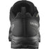 Salomon X ultra gtx hiking shoe for men, black colour, back view with heel loop