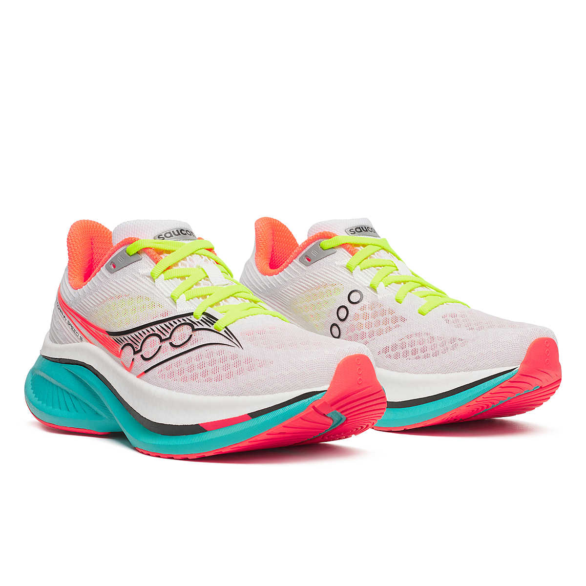 Pair of Saucony Endorphin Speed 5 for women - nylon plate running shoe
