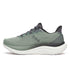 Saucony Triumph 23 cushioned running shoe for men, green colour, inner side view