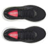 Pair of womens saucony triumph 23 running trainers shoes black white 
