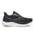 Pair of womens saucony triumph 23 running trainers shoes black white 