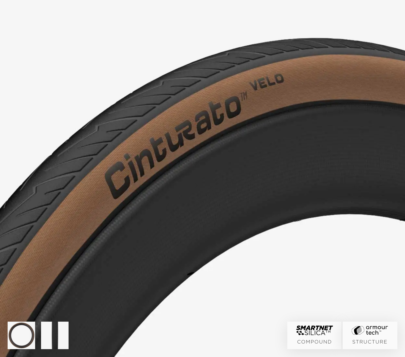 Pirelli Cinturato Velo Classic Tyre - Tubeless Ready