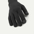 Black Sealskinz waterproof glove showing top of hand