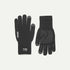 Black Sealskinz waterproof glove showing back and front
