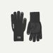 Black Sealskinz waterproof glove showing back and front