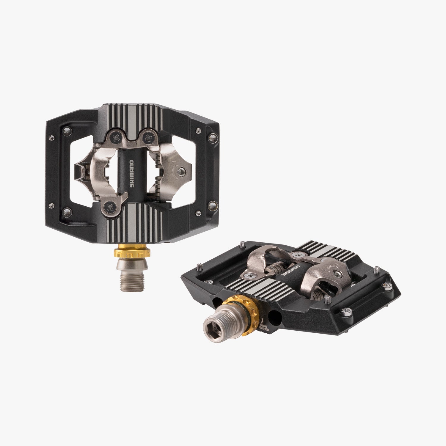 shimano downhill and enduro pedals, saint,