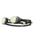 TYR stealth swim goggle black and gold colour mirrored lens