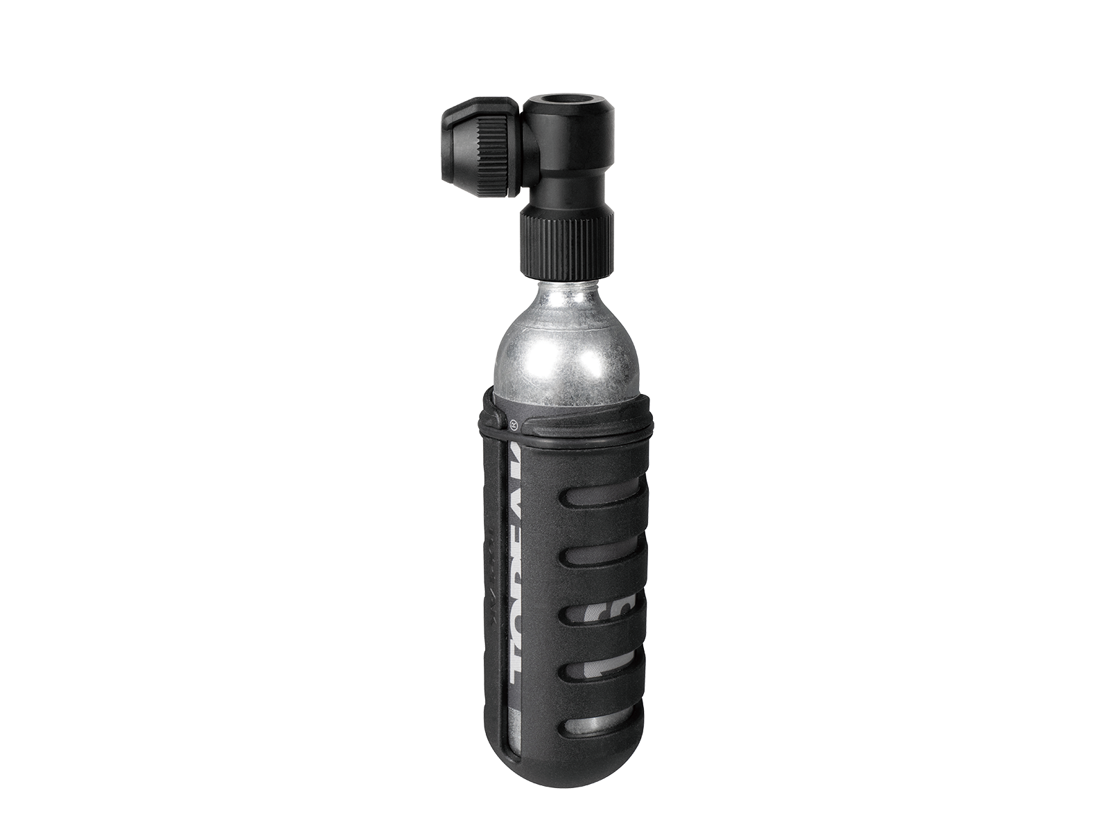 Black topeak CO2 nano airbooster with a nozzle