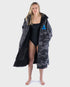 dryrobe Advanced Long Sleeve Block Colour Black Camo Blue