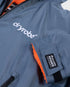 dryrobe Advance Long Sleeve Dark Grey / Orange