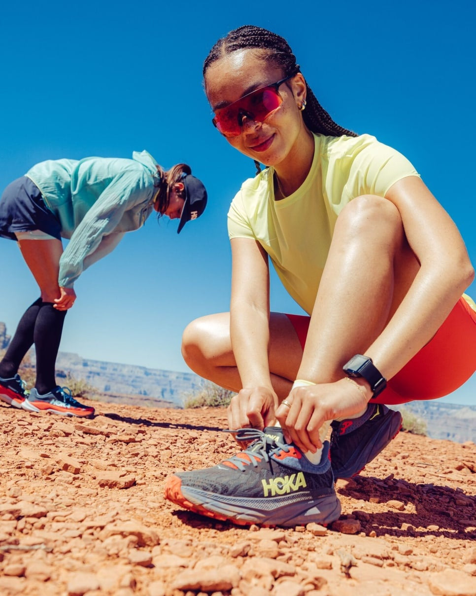 HOKA Airolite Run Short Sleeve T-Shirt Women's Colour Lettuce
