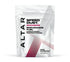 altar speeddust endurance fuel, carbohydrate and electrolyte running nutrition drink mix, white bag with black writing and pink details