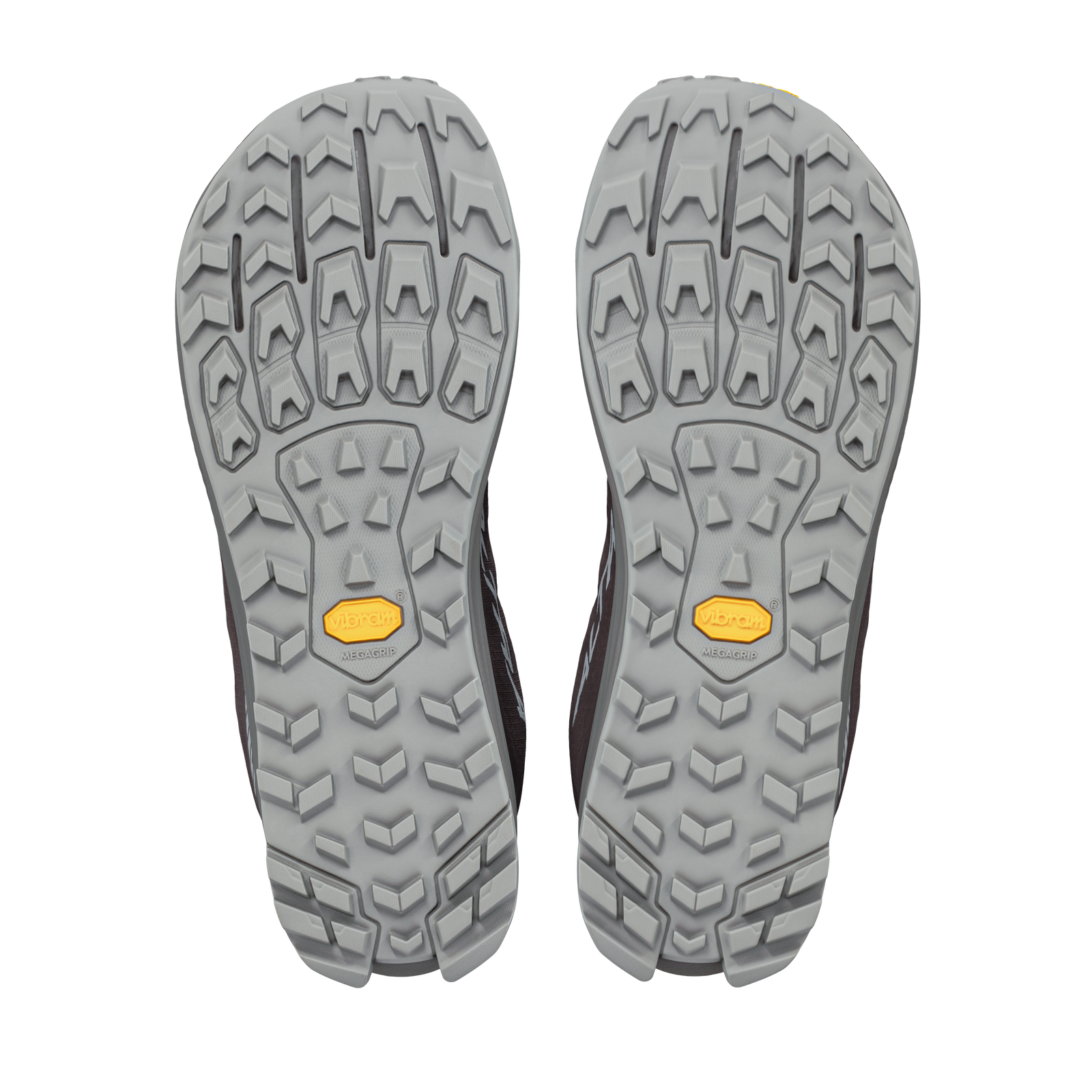 altra lone peak 9 mens, zero drop trail running shoe with natural wide toe box, dark brown colour with grey details, sole of shoes