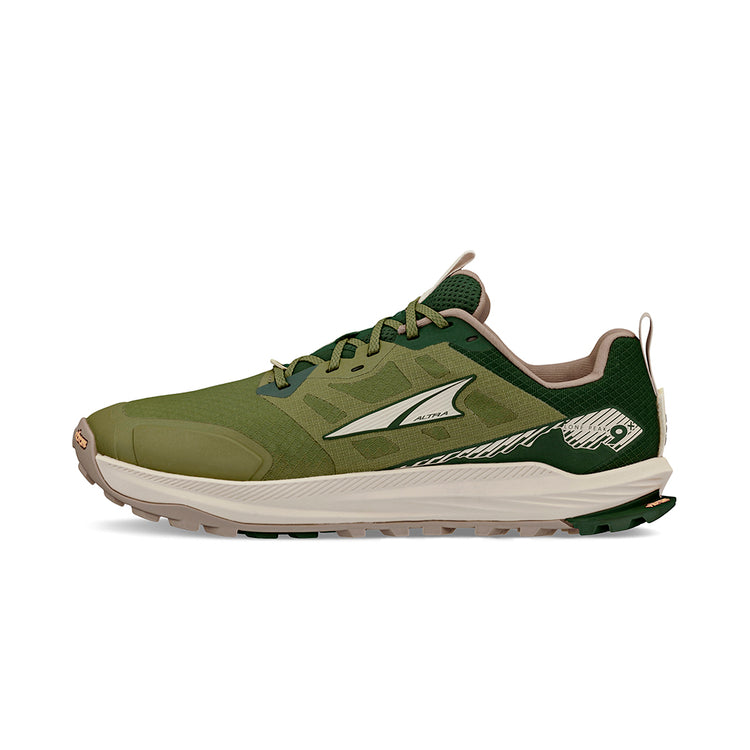 Altra lone peak 9, men's trail running shoe in green colour