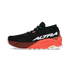 altra olmpus 275 women's trail running shoe, black with red