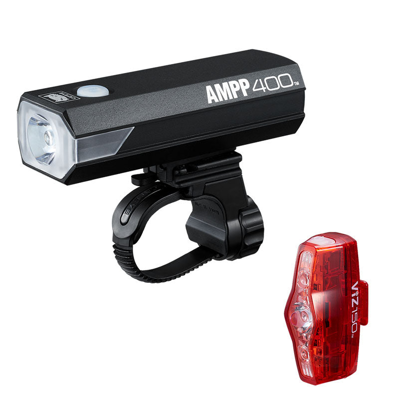 CatEye Ampp 400 / Viz 100 Bike Light Set