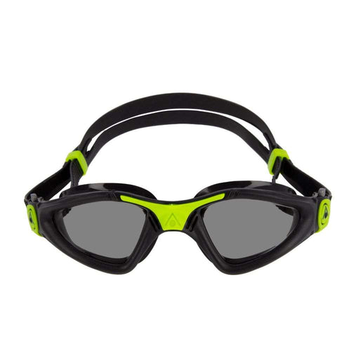 Aquasphere Kayenne Photochromatic Black and Green Goggles for Sea Swimming