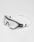 arena mask goggle, called the one, in clear lens with black detail