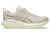 side of asics women's running shoes gel-cumulus 27 mineral beige, huddle yellow
