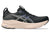 black and light pink asics gel kayano 32 supportive and cushioned running shoe for women