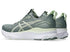 Womens asics road running shoe gel kayano 32 green blue