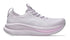 women's asics gel nimbus 28 run shoe n dahlia white colour