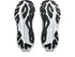 asics gt-2000 14 for men, lightweight cushioned running and walking shoe with gentle support, white and teal sole with dark black and navy upper colour, view of underside of both shoes with white background