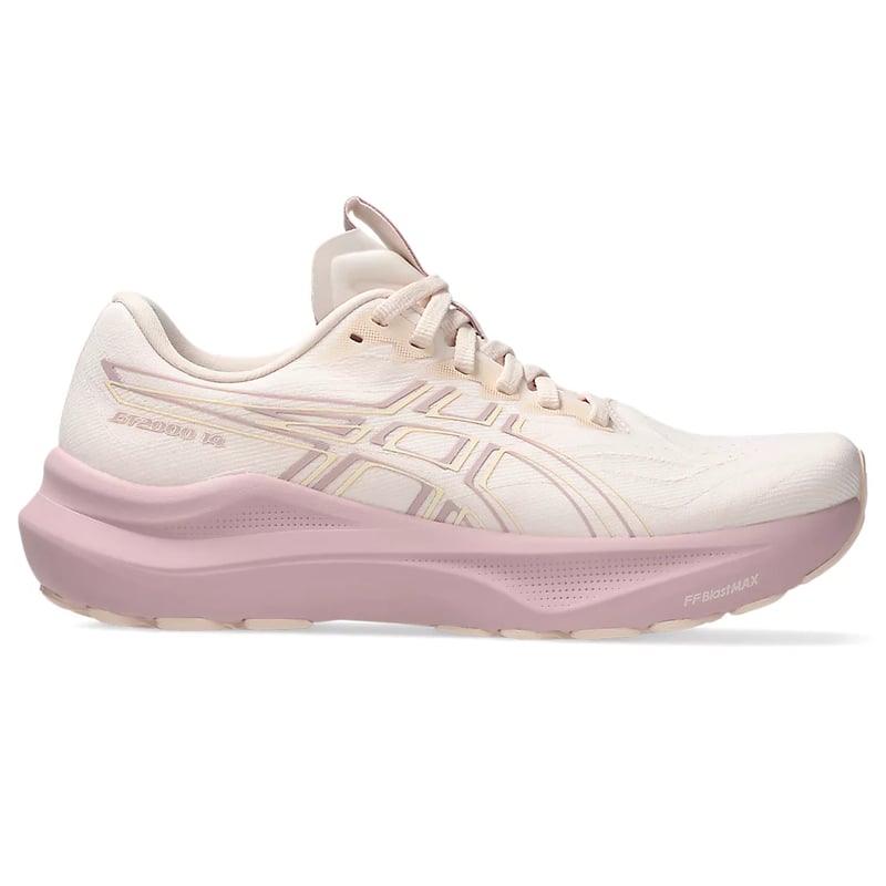 Womens asics gt-2000 pink road suppportive running shoe