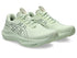 Pair of womens asics gt-2000 green blue road suppportive running shoe