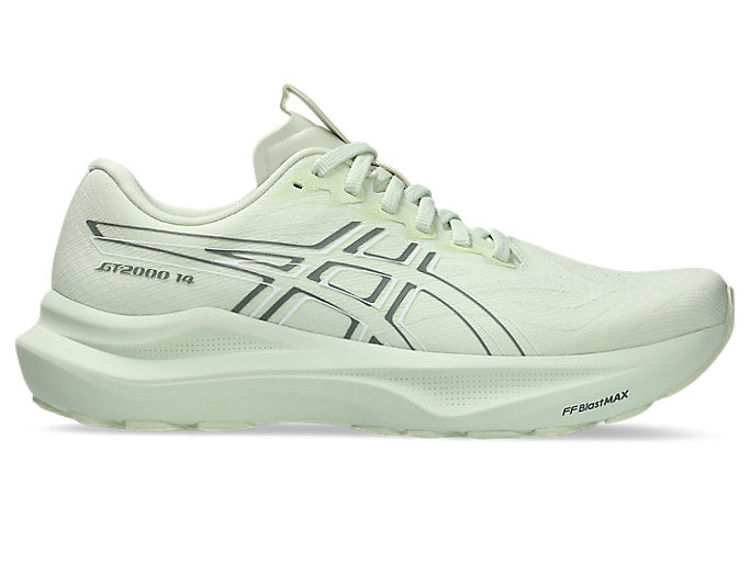 Womens asics gt-2000 green blue road suppportive running shoe