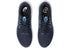 asics gt 2000 v14 support shoe for men who overpronate when running, blue colour, top view