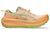 asics trabuco max 4 cream and khaki colour cushioned trail running shoes for men outside profile