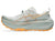 asics trabuco max 4 for women cream dusty steppe colour cushioned trail runnign shoe profile 2