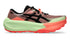 asics trabuco max 5, men's trail running shoe in orange colour with green sole, Umeboshi/Black