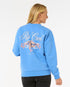 Rip Curl Hibiscus Diamond Heritage Crew