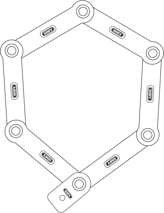 ABUS Ugrip Bordo 5700k Bike Lock