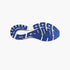 Navy brooks adrenaline gts 22 running shoe with orange accents on a white background