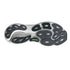 brooks adrenaline gts 25, road running shoe for men with support, grey colour with green details, profile of sole of shoe