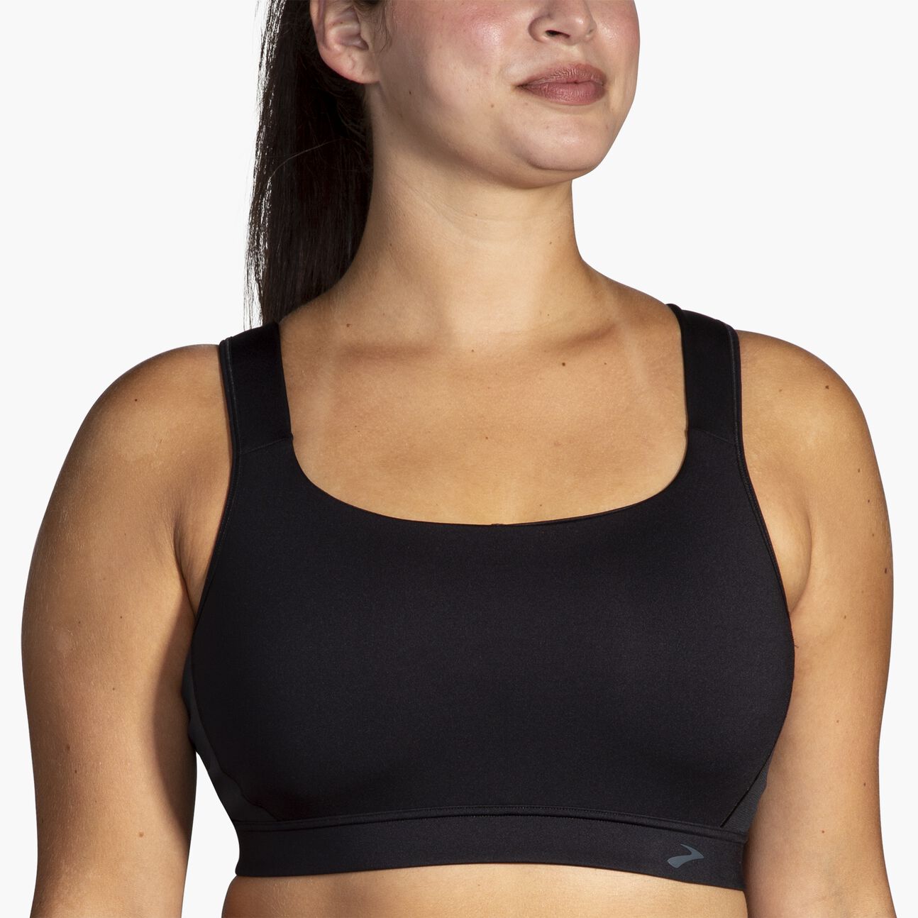 Brooks black sports bra convertible 2.0 style