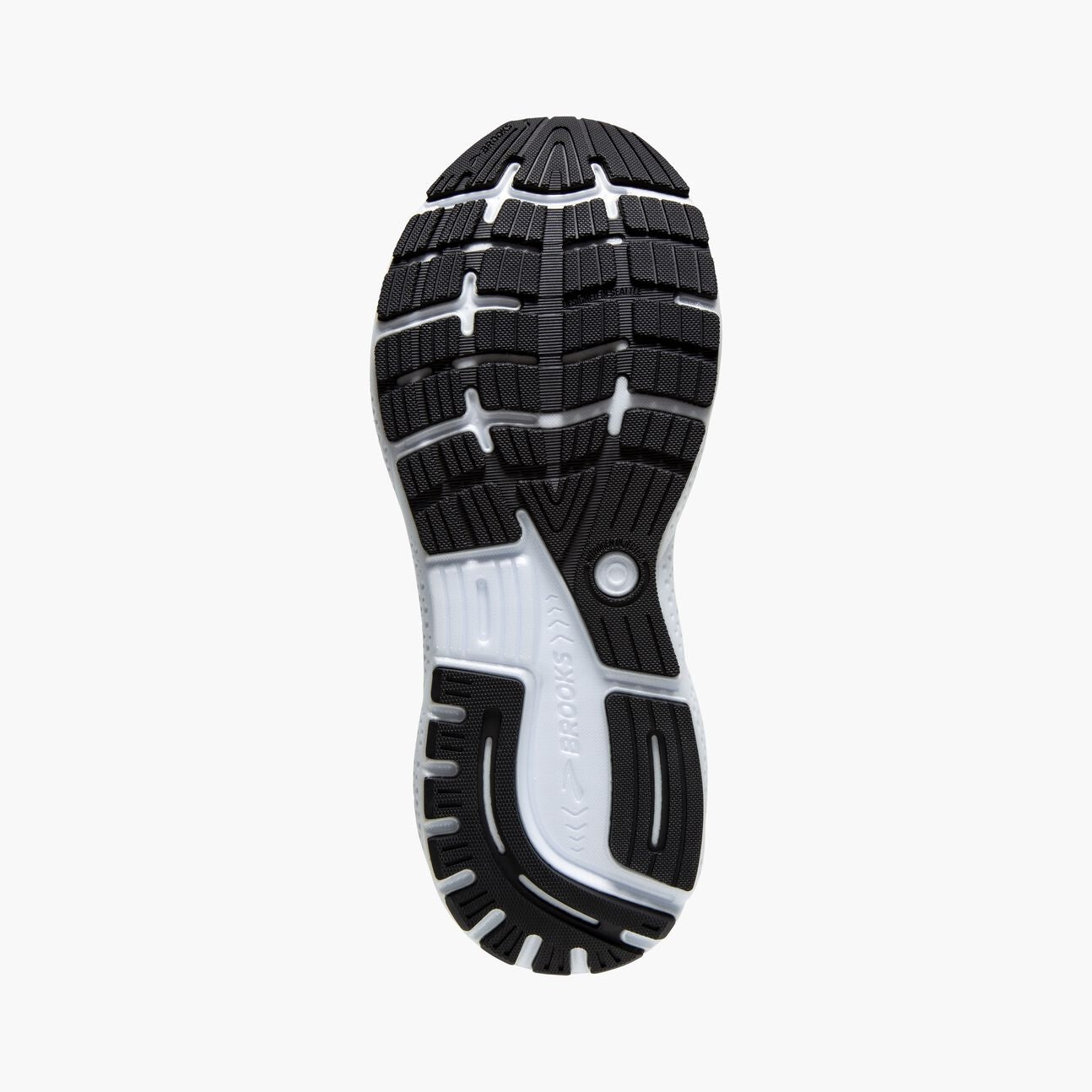 brooks ghost 16, neutral running shoe, black sole