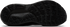 brooks ghost 18 gtx for women, waterproof everyday running and walking shoe, side profile of shoe, black with black sole, sole of shoes
