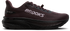 brooks ghost 18 gtx for women, waterproof everyday running and walking shoe, side profile of shoe, black with black sole, side profile of shoe