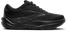 brooks ghost max 3 mens, black with black sole, cushioned everyday walking and running shoe, side profile of shoe
