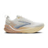 brooks ghost max 4 for women, long distance recovery or training running shoe with maximum protective cushioning, white colour with rose and brown accents 