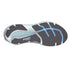brooks glycerin 23 road running shoe for men, premium plush cushioned shoe for long distance runs, grey with blue and black details, sole of shoe