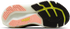 brooks glycerin 23 women, maximum cushioned road running and walking shoe, black with yellow and peach details, sole of shoe