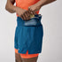 Brooks High Point 2in1 trail shorts for men with waist pockets designed to hold everything you need for your trail run