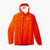 brooks high point orange jacket for men who trail run, waterproof, orange colour